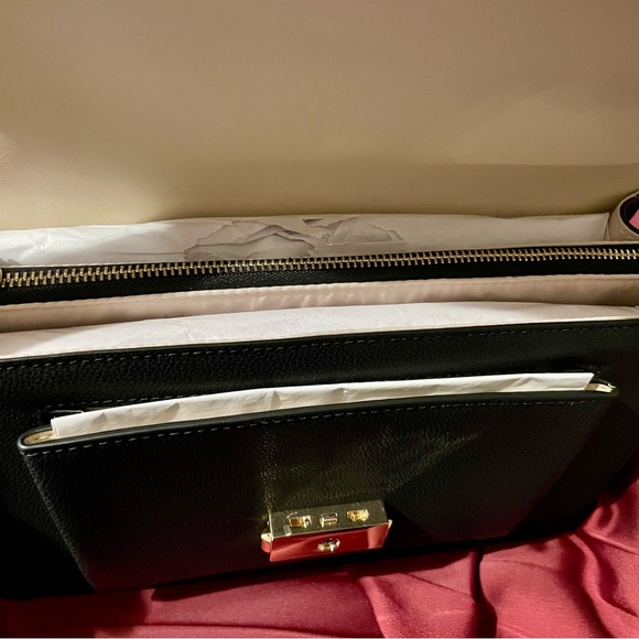 NWT Kate Spade Voyage Small Grain Leather Bag - Black | Treat Yo' Self Approved - Picture 5 of 9